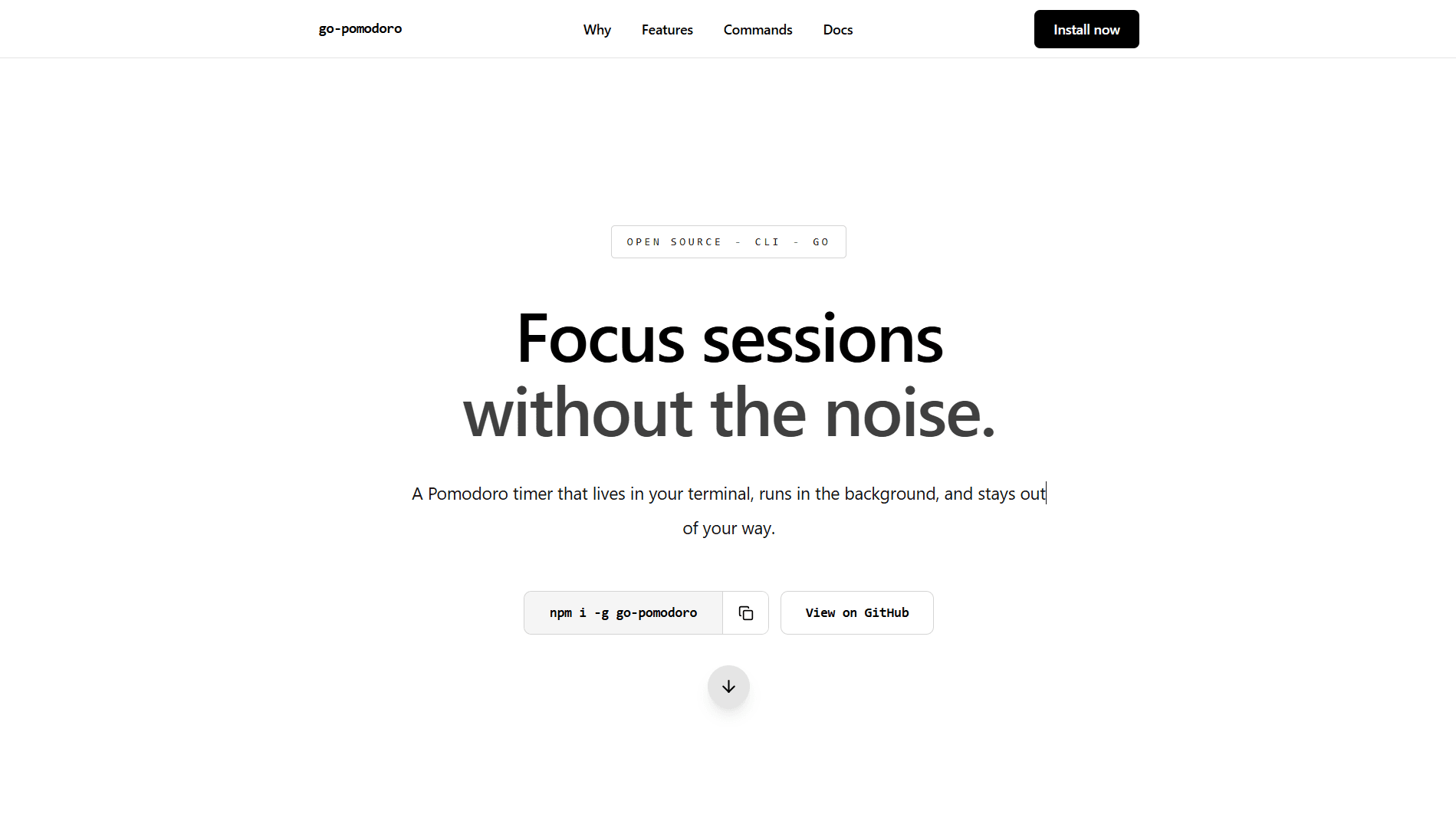 go-pomodoro